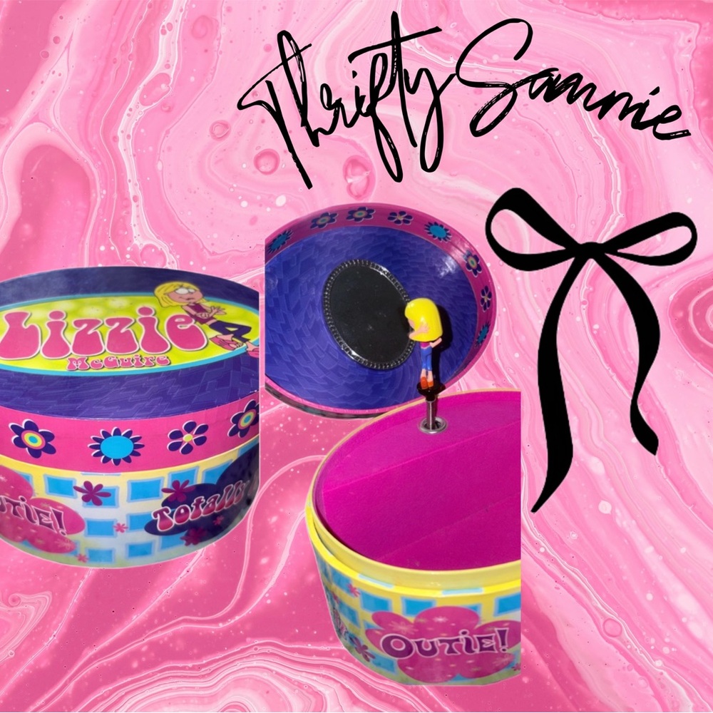 VINTAGE Lizzie McGuire Decorative Box jewelry Hillary duff 2002